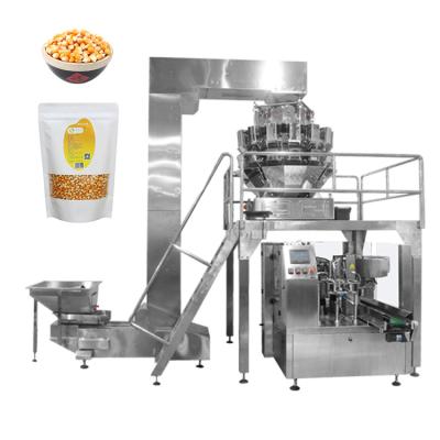 China Chemical Corn Kernel Packaging Machine High Quality Automatic Pick And Fill Premade Bag Packing Machine for sale