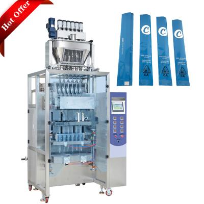 China Cheap Coffee Pod Snack Food Price Irregular Shaped Multi Lane Stick Packing Machine for sale