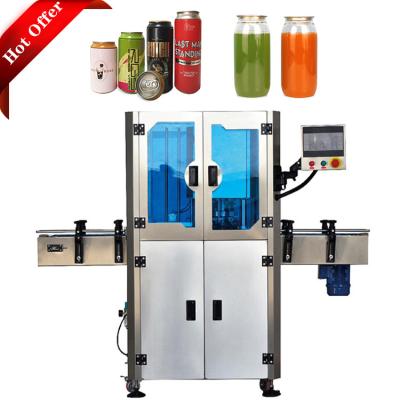 China Full Automatic Easy Open Food Cans Sealing Machine Can Sealer Packing Machine Tin Seamer Top Pop Box Sealing Machine for sale