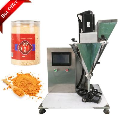 China Semi Automatic Food Coffee Powder Dry Spice Weight Filling Powder Packing Machine Supply for sale