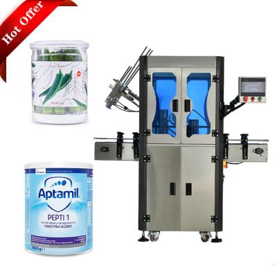 China Automatic Instant Bottle Lid Vinegar Food Rice Capping Machine | Pressing-on sealing equipment for sale