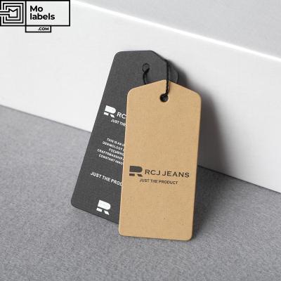 China Other Custom Luxury Hanging Label Shape Swing Paper Hang Tag Hangtag For Clothing Special Clothing for sale