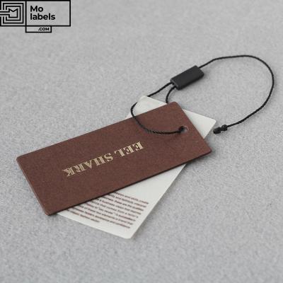 China Other Product Custom Printed Hang Tags Clothing Hang Tags With String China Manufacturer for sale