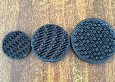 China Cooking Gas Infrared Honeycomb Ceramic Plate , Round Shape Porous Industrial Heating Plate for sale