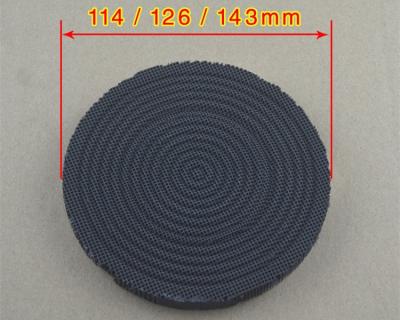 China Porous Catalytic Infrared Honeycomb Ceramic Plate Black Painting Energy Saved for sale