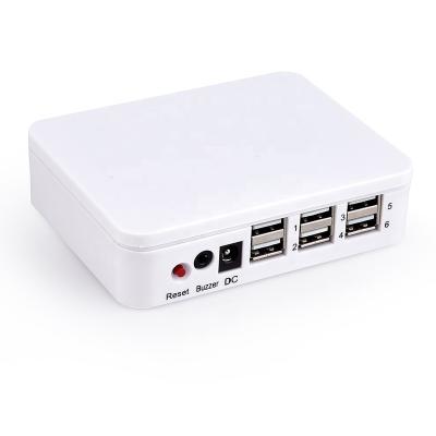 Chine 6USB security controller system for mobile phone displays retail shops à vendre