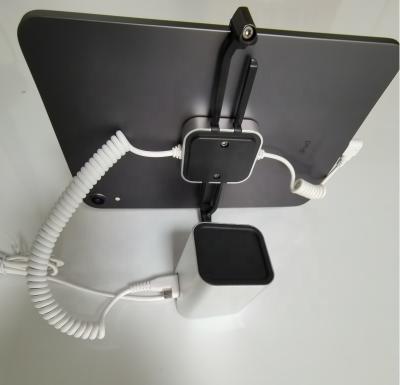 중국 High Security iPad stand Holder Tabletop tablet display anti-theft bracket with 2 Metal Grippers 판매용