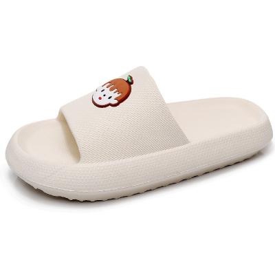 China 2022 Summer Women and Men's Unique Lightweight Thick Breathable EVA Slippers Soft Indoor Slippers Casual Home Slippers for sale