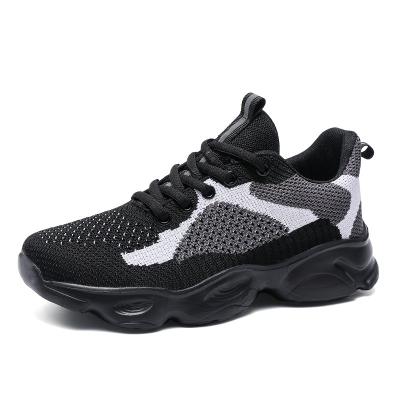 China Cushioning 2022 Spring Summer Women Casual Running Shoes Shape To Dad Shoes Student Hollow Lace Up Breathable Sports Sneakers for sale