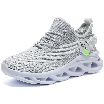 China Large Size Sports Breathable Shoes For Men Breathable Sneakers Casual Mesh Upper Shoes Stock Men's Running Shoes for sale