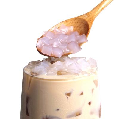 China Young New Taiwan Items Bubble Milk Tea Hot Supplier Ingredients Fresh Coconut Jelly Cub for sale