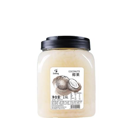 China Cheap Wholesale Price Bubble Tea Ingredients Original Young Flavor Coconut Jelly Pudding for sale