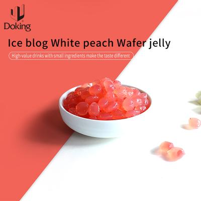 China Factory directly sell new hot fruity flavors bubble ice blog wafer instant jelly DKingJ0209 milk tea materials for sale