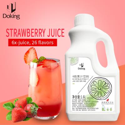 China Wholesale Natural Popular Hot Selling Strawberry Fruit Concentrate Organic Juice True for sale