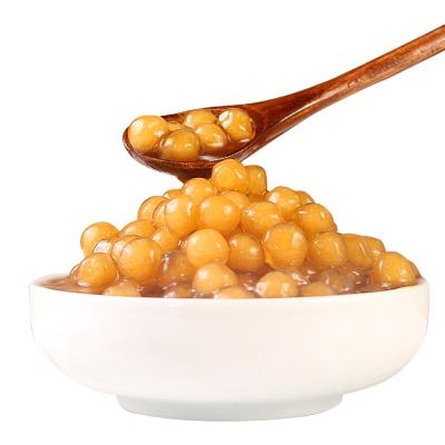 China Doking Golden Tapioca Pearls Quickly for Bubble Tea and Milk Boba Tea Block for sale