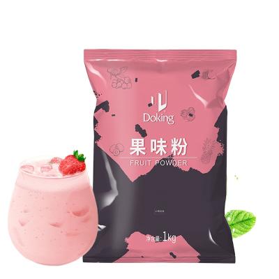 China Bubble Tea 1 Kg Hot Sale Instant Milk Tea Powder Strawberry Supplier New Product for sale