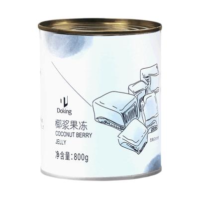 China Doking Factory Supply Coconut Jelly Canned Food Nutritious Hot Products Bubble Tea Ingredients Easy To Carry Simple In Packaging for sale