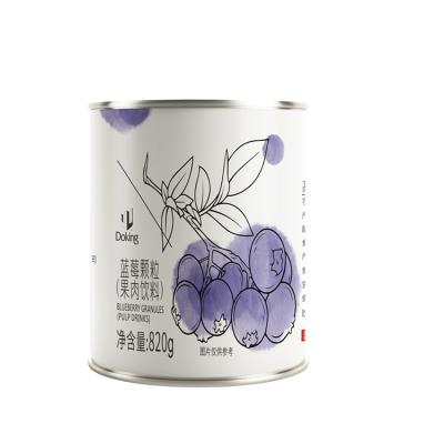 China Dessert Canned Blueberry Pellets Suitable For Food Producing Industry for sale