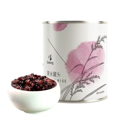 China 2021 Latest Special Hot Sale Cheap Food Tin Canned Black Rice Safe China Granules for sale