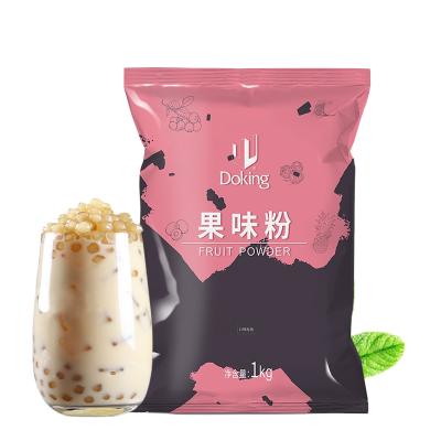 China Bubble Tea 1 Kg Doking Factory Supply Ingredients For Original Bubble Tea Fruity Taste Flavor Bubble Tea Powder for sale