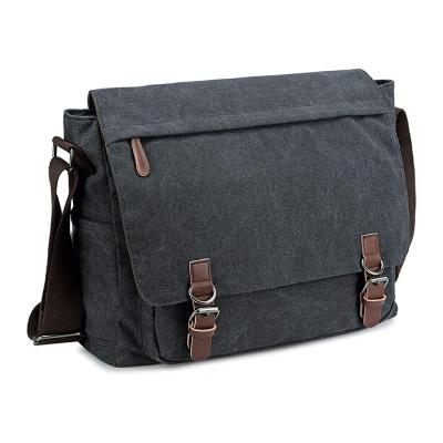 China Messenger Bag For Men Retro , Casual Canvas Satchel Briefcases Laptop Japan Style Bag for sale