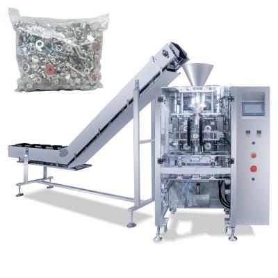 China Screw Nail Hardware Product Automatic PE Film Plastic Bag Food and Counting Plastic Packaging Machine for sale