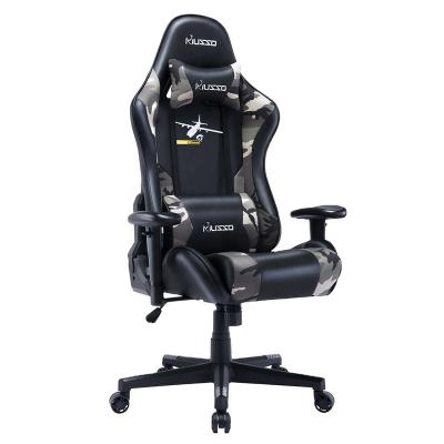 China Adjustable (height) Modern Wholesale Adjustable Armrest Computer Racing Chair For Gamer with Removable Head and Lumbar Pillows Gaming Office Chair for sale