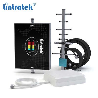 China BIG Lintratek mobile coverage 5 band repeater GM/M cdma lte 800/900/1800/2100/2600mhz 2G 3G 4G ADC signal booster KW20L-LGDWL for sale