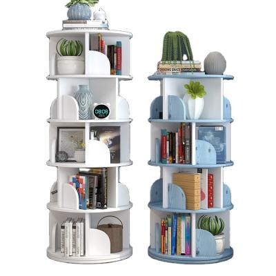 China (Other) JIAMUJIA School Bookcase Adjustable 360 ​​Rotating Bookshelf Good Supporting Quality Book Display Rack for sale