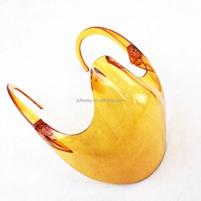 China New Fashion Sunglasses Half Face Shield Face Shield Caretas Full Face Shield Acrylic Hybrid Tinted Protective Mask for sale