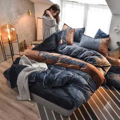 China Comforter Sets Bedding Designer Cotton Anti-static Bedding Set Suppliers Floral 100% Natural Fabric Bedding Sets for sale