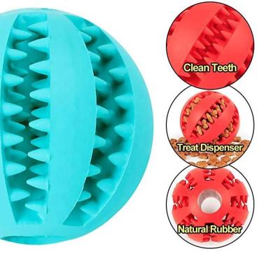 China 3 Size Viable Pet Toy Watermelon Ball Silicone Molar Toy for sale