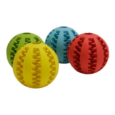 China Viable Hot Selling Watermelon Style Chew Toy For Dog Driver Chew Tooth Cleaning Ball for sale