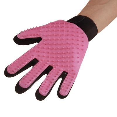 China Sustainable New Products High Quality Pet Grooming Glove for sale