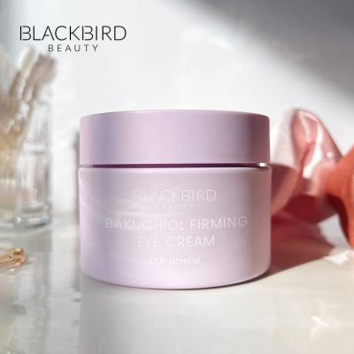 China Anti-Wrinkle Private Label Vegan Bakuchiol Firming Eye Cream OEM Eye Moisturizer Smoothing Fine Lines Anti Wrinkle Under Eye Cream for sale