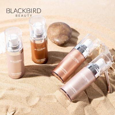 China OEM Luxury Perfume Moisturizer Shimmer Coconut Body Natural Glow Shimmer Face Lotion for sale