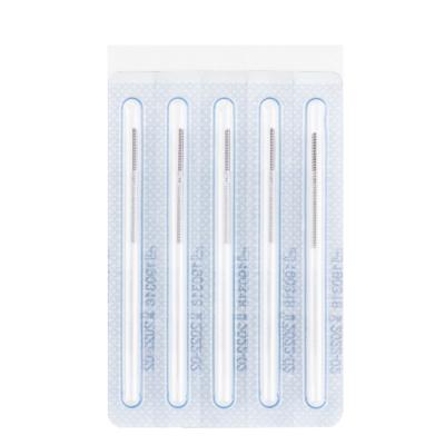 China Body Tony Brand Disposable Sterile Stainless Steel Handle  Acupuncture Needles with Guide Tubes for sale