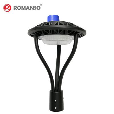 China OEM 60mm 80mm Waterproof Outdoor Post Light Pole Parking Lot Competitive Price Dimmable IP65 Motion Sensor Garden Yard Lights for sale