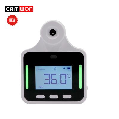 China Siren Camwon KF150 Industrail Integrated Body Temp. 150cm Long Distance Infrare Measurement Non Contact Thermometer With Stand for sale