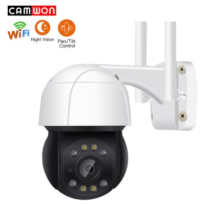 China PAN-TILT Camwon PTZ WIFI Camera Long Range Outdoor Two Way Audio Two Way Dome Camara Audio Dome Camara for sale