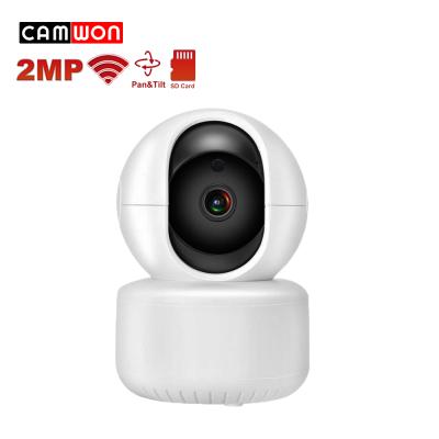 China Camwon Built-in Smart Home Siren IP WiFi Camera Human Auto Tracking OEM ODM 1080P Support DVR NVR Pan Tilt Video Indoor Camera 360 Degree for sale