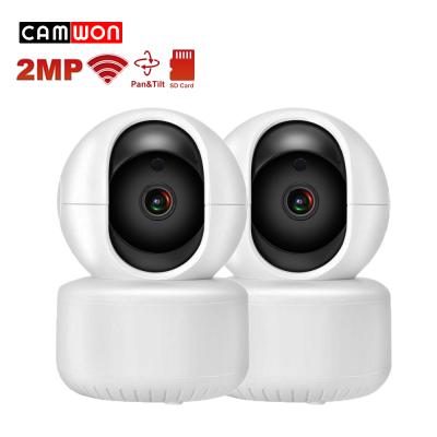 China Mini 1080p 3mp 2mp Camwon wireless siren wifi camera cctv home wifi camera built-in IP camera for sale