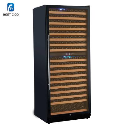 China Large Capacity 323 780L Bottle Dual Zone Compressor Free Wine Cooler for sale