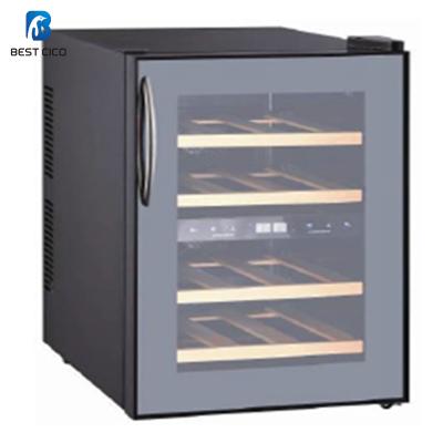 China High Quality THERMOELECTRIC Electric Wine Cooler Humidity Control Wine Cooler Refrigerator JC-34F for sale