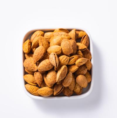 China Delicioused High Quality Dried Original Almonds Flavor Almond Nuts With Shell for sale