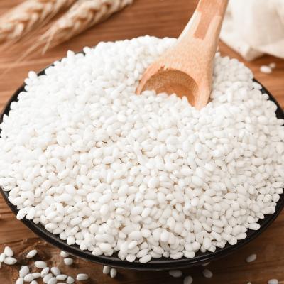 China No Addition Agriculture New Product Premium Quality 6.7% Protein White Round Slimy Rice Grain 1kg/bag for sale