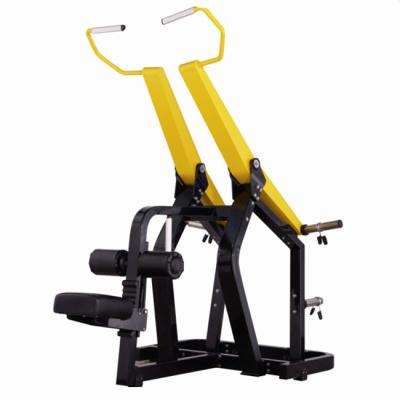 China Commercial Equipment Leg Front Lat Pull Down Gym Fitness Center Pressure Plate Loaded Machines for sale