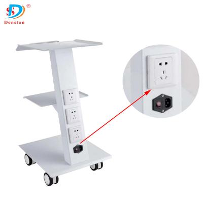 China Mobile Dentist Equipment Trolley 3 Layer Chair Parts Shelf Dental Regional Dental Table for sale