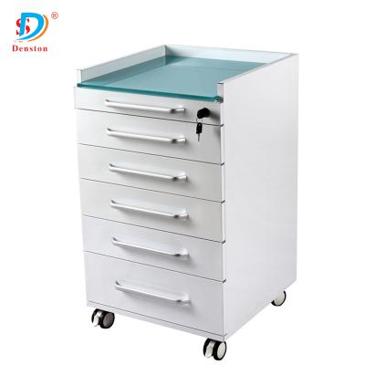 China Plastic Portable Medical Dental Storage Large Cabinet Steel Storage Cabinet DSD-6874 for sale