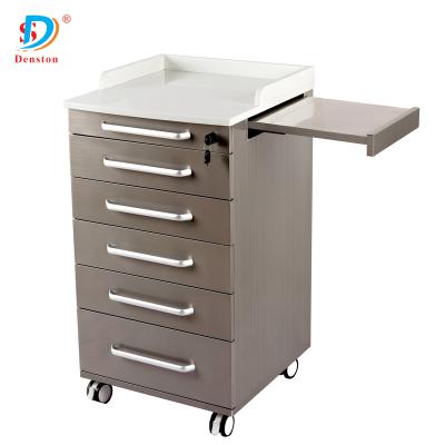 China Steel Storage Cabinet DSD-6929 Furniture 5 Drawer Portable Large Steel Medical Dental Storage Cabinet for sale